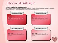 연분홍색 하트가 있는 템플릿 PPT 템플릿 하트가 있는 템플릿(자동완성형 포함)_슬라이드8