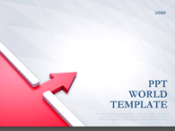 성공 사업  PPT 템플릿 3D 상승화살표 템플릿(자동완성형포함)_슬라이드1