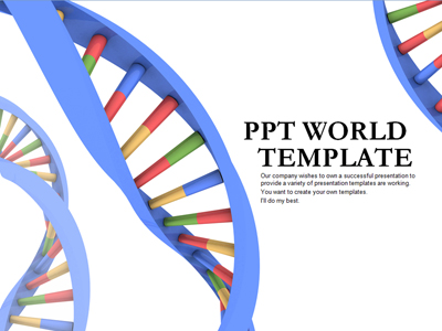 템플릿 프리젠테이션  PPT 템플릿 유전자 DNA 템플릿