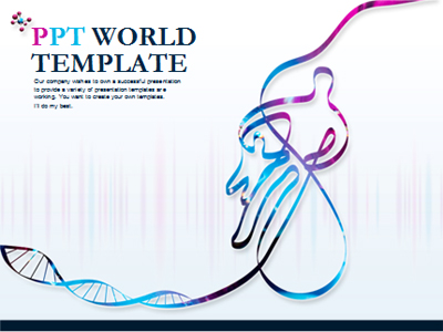 유전 염색체 PPT 템플릿 생명과학 템플릿