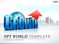 산업 GROWTH PPT 템플릿 경제 성장 템플릿(자동완성형 포함)_슬라이드1