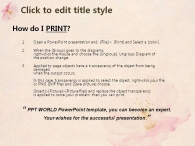 파스텔톤 파스텔 PPT 템플릿 은은한 벚꽃 템플릿_슬라이드3