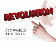 기념 운동  PPT 템플릿 혁명을 위한 선택(자동완성형포함)_슬라이드1