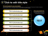 우주공간 달 PPT 템플릿 신나는 우주여행(자동완성형포함)_슬라이드28