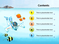 어린아이 바닷물 PPT 템플릿 바다의 날 기념템플릿(자동완성형포함)_슬라이드2