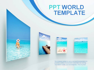 모래 하늘 PPT 템플릿 여름여행 템플릿(자동완성형포함)_슬라이드1