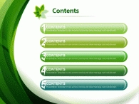 건강 유기농 PPT 템플릿 eco 그린 세상(자동완성형포함)_슬라이드2
