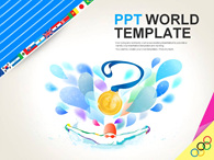 양궁 화합 PPT 템플릿 올림픽 금메달의 영광_슬라이드1