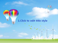 잔디 하늘 PPT 템플릿 친환경 도시 비즈니스(자동완성형포함)_슬라이드3