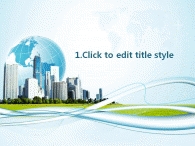 도시 하늘색 PPT 템플릿 블루 글로벌 경영_슬라이드2