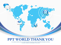 금융 회사 PPT 템플릿 글로벌 커뮤니케이션_슬라이드4