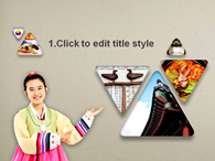 기와 지붕 PPT 템플릿 다채로운 한국의 문화_슬라이드2