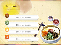종교 역사 PPT 템플릿 한국 전통 음식 템플릿_슬라이드1