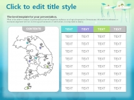 물방울 일러스트 PPT 템플릿 꿈꾸는 동화 속 여행_슬라이드35