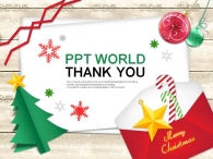 엽서 메리크리스마스 PPT 템플릿 트리장식과 성탄절카드(자동완성형포함)_슬라이드36