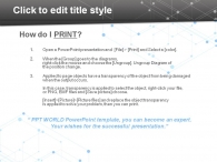 다각형 별자리 PPT 템플릿 심플한 라인 그래픽(자동완성형포함)_슬라이드4