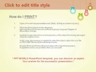 학교 교육 PPT 템플릿 심볼과 리본 템플릿(자동완성형포함)_슬라이드4