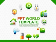기름 아이콘 PPT 템플릿 에너지 템플릿(자동완성형 포함)_슬라이드1