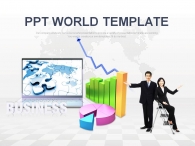 투자 주식 PPT 템플릿 성공을 위한 비즈니스_슬라이드1