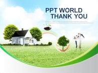 친환경 환경 PPT 템플릿 자연속의 전원 생활_슬라이드4