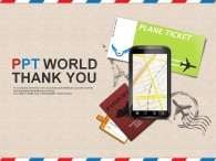 지도 봉투 PPT 템플릿 해외여행을 위한 준비(자동완성형포함)_슬라이드36