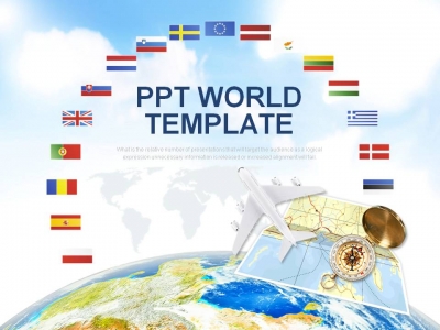 글로벌 제안 PPT 템플릿 비즈니스 해외출장(자동완성형포함)(메인)