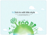 재활용 자연 PPT 템플릿 친환경 푸른 지구 템플릿(자동완성형포함)_슬라이드3