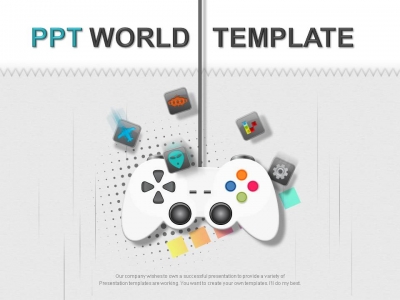 테트리스 오락 PPT 템플릿 모바일 게임 산업 템플릿(자동완성형포함)