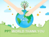 재활용 에코 PPT 템플릿 친환경적인 지구 만들기(자동완성형포함)_슬라이드36