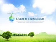 nature 환경 PPT 템플릿 푸른 숲 가꾸기 템플릿(자동완성형포함)_슬라이드3