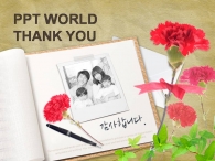 family 나뭇잎 PPT 템플릿 감사의 마음 카네이션(자동완성형포함)_슬라이드36