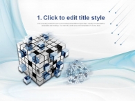 튜브 퍼즐 PPT 템플릿 역동적인 블록 디자인(자동완성형포함)_슬라이드3