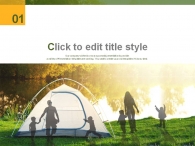 나들이 소풍 PPT 템플릿 가을 캠핑 사업계획서 템플릿_슬라이드2