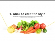 마늘 호박 PPT 템플릿 친환경 유기농 야채식단 사업 제안서_슬라이드2