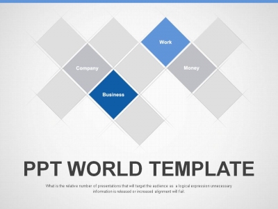 계획 설계 PPT 템플릿 심플한 블루 도형 사업계획서 템플릿(자동완성형포함)