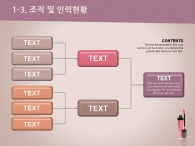 일정 대차대조표 PPT 템플릿 핑크 뷰티 코스메틱(자동완성형포함)_슬라이드7