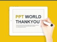 원색 강렬한 PPT 템플릿 심플한 일러스트 테블릿 사업계획서(자동완성형포함)_슬라이드26