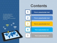 지도 세계 PPT 템플릿 글로벌 와이파이 로밍(자동완성형포함)_슬라이드2