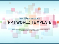 프레젠테이션 화려한 PPT 템플릿 은은한 컬러 도형 그래픽(자동완성형포함)_슬라이드1