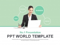 디지털 일 PPT 템플릿 글로벌 비즈니스 전략(자동완성형포함)_슬라이드1
