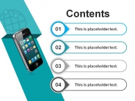 앱 시장 PPT 템플릿 글로벌 스마트폰 사업(자동완성형포함)_슬라이드2