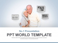 어버이날 휴가 PPT 템플릿 행복한 노인복지 프로젝트(자동완성형포함)_슬라이드1