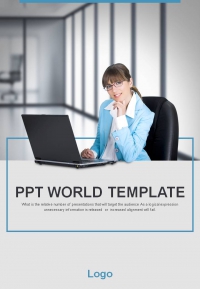 펜 그래프 PPT 템플릿 금융 비즈니스 컨설팅(자동완성형포함)