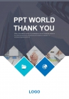 지구 빌딩 PPT 템플릿 비즈니스 이미지와 아이콘_슬라이드4
