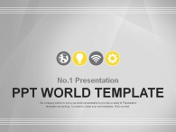 레이아웃 그래픽 PPT 템플릿 심플한 아이콘(자동완성형포함)_슬라이드1