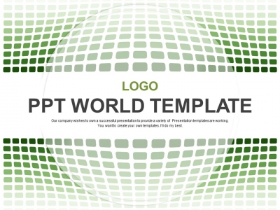 범용 다양한 PPT 템플릿 그린 패턴 그래픽(자동완성형포함)