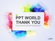 푸르른  PPT 템플릿 파스텔톤의 사각도형들_슬라이드4
