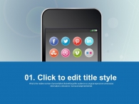 아이콘 문양 PPT 템플릿 심플한 어플과 스마트폰(자동완성형포함)_슬라이드3