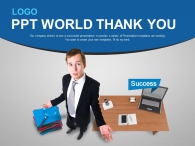 사무실 회사 PPT 템플릿 성공을 위한 비즈니스_슬라이드4