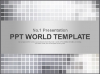 선 라인 PPT 템플릿 실버 패턴 그래픽(자동완성형포함)_슬라이드1